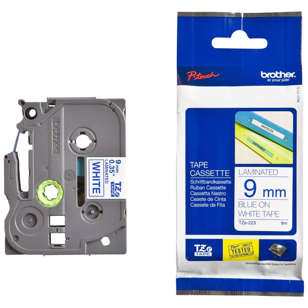 1 برچسب پرینتر لیبل زن برادر مدل TZe-223