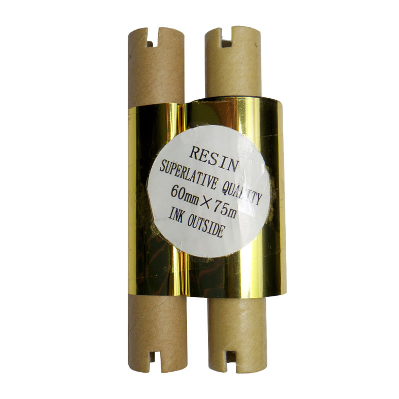ریبون پرینتر لیبل زن رزین مدل 60mm x 75m